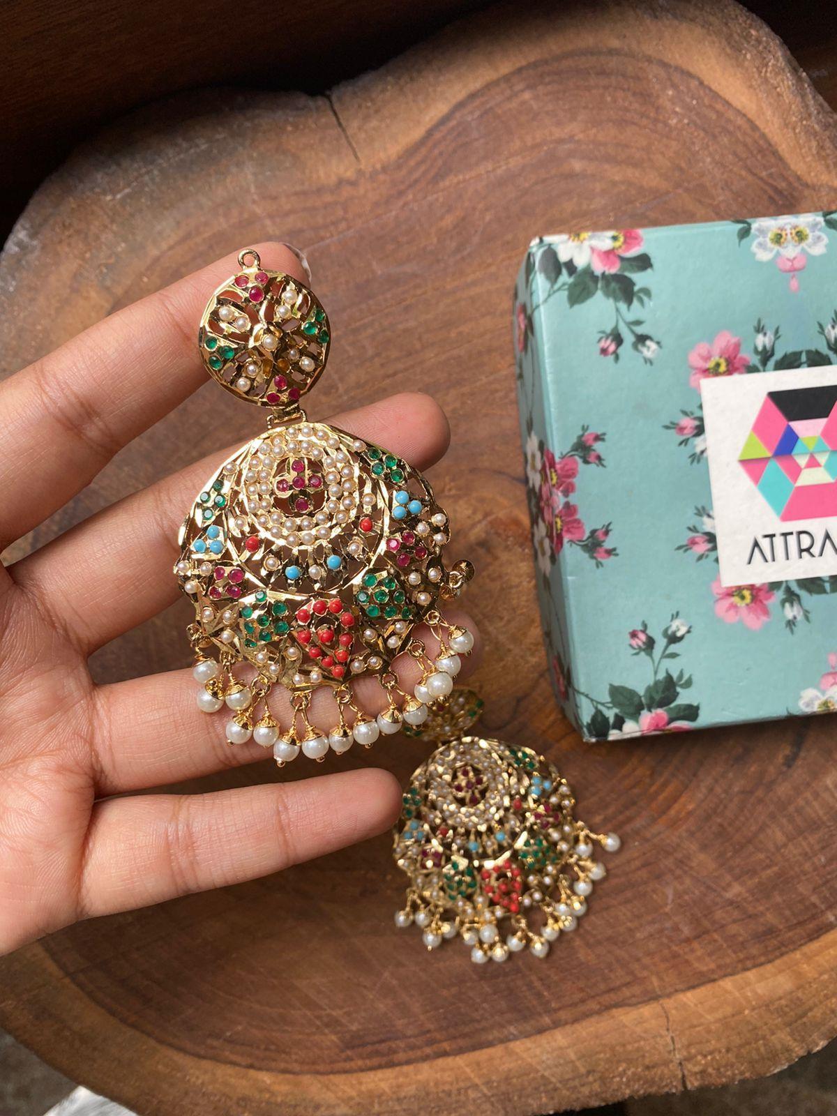 Sleek Jadaau Chandbali - Attrangi