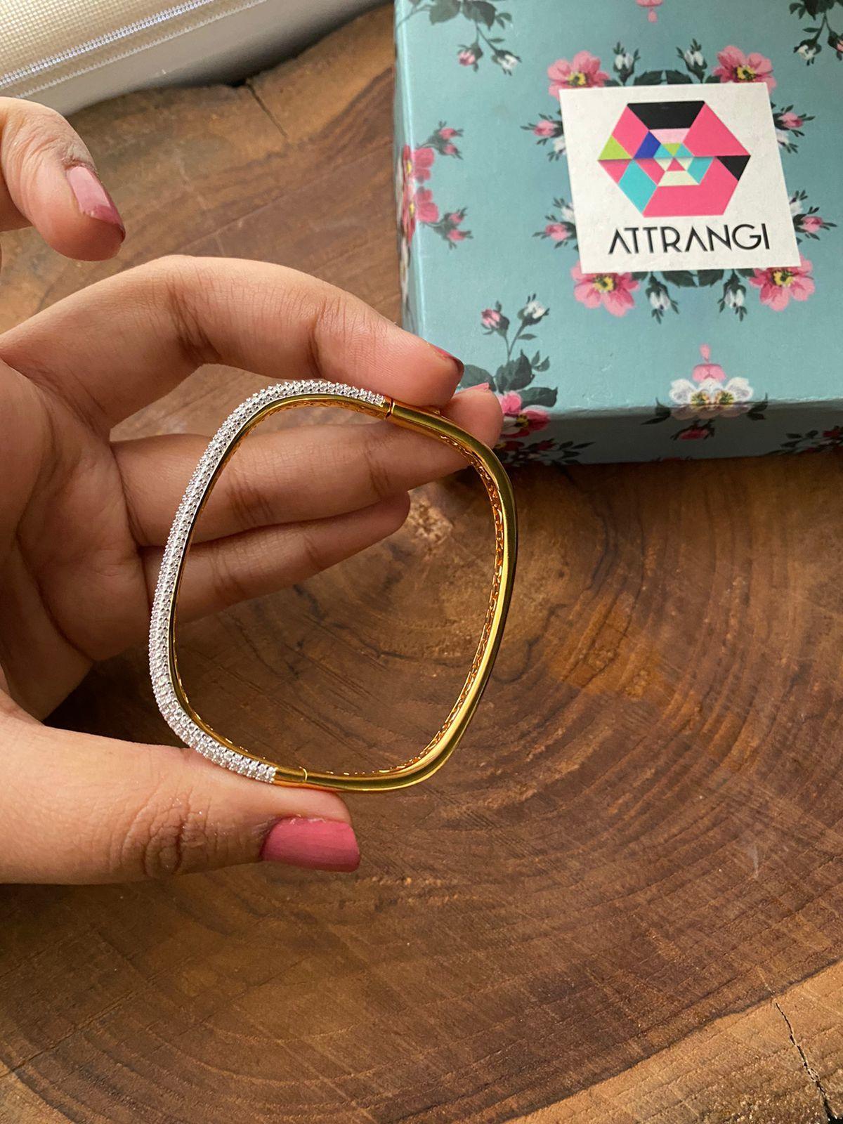 Slim Everyday Diamond Bracelet - Attrangi