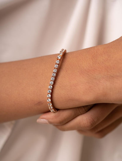 Staple Tennis Bracelet - Attrangi