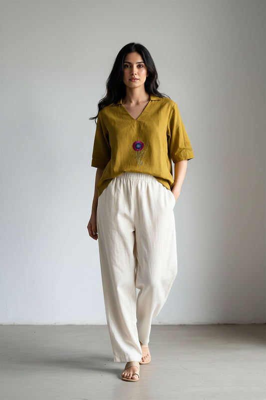 Sunlit Rose Top