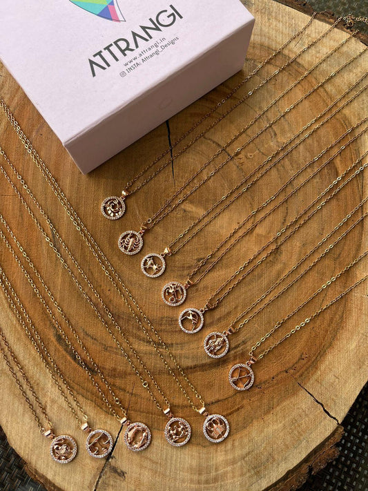 Sunsign Necklace - Attrangi
