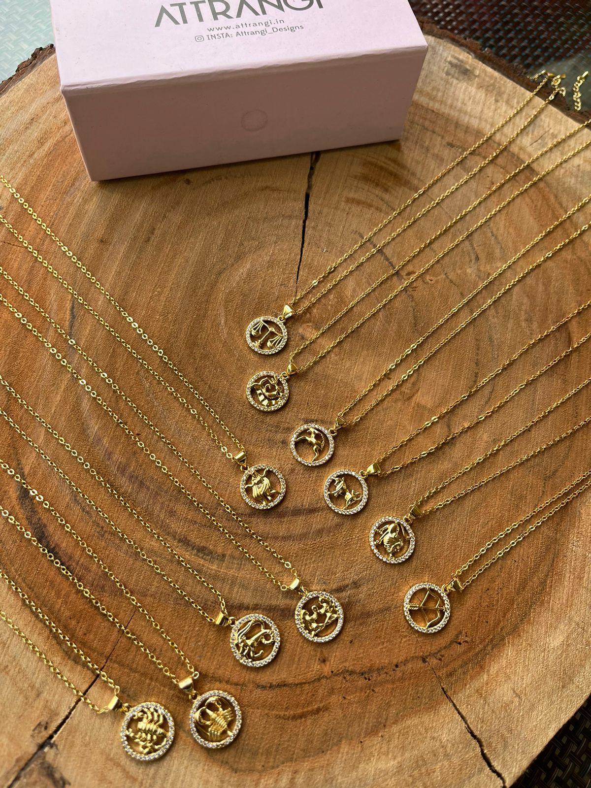 Sunsign Necklace - Attrangi