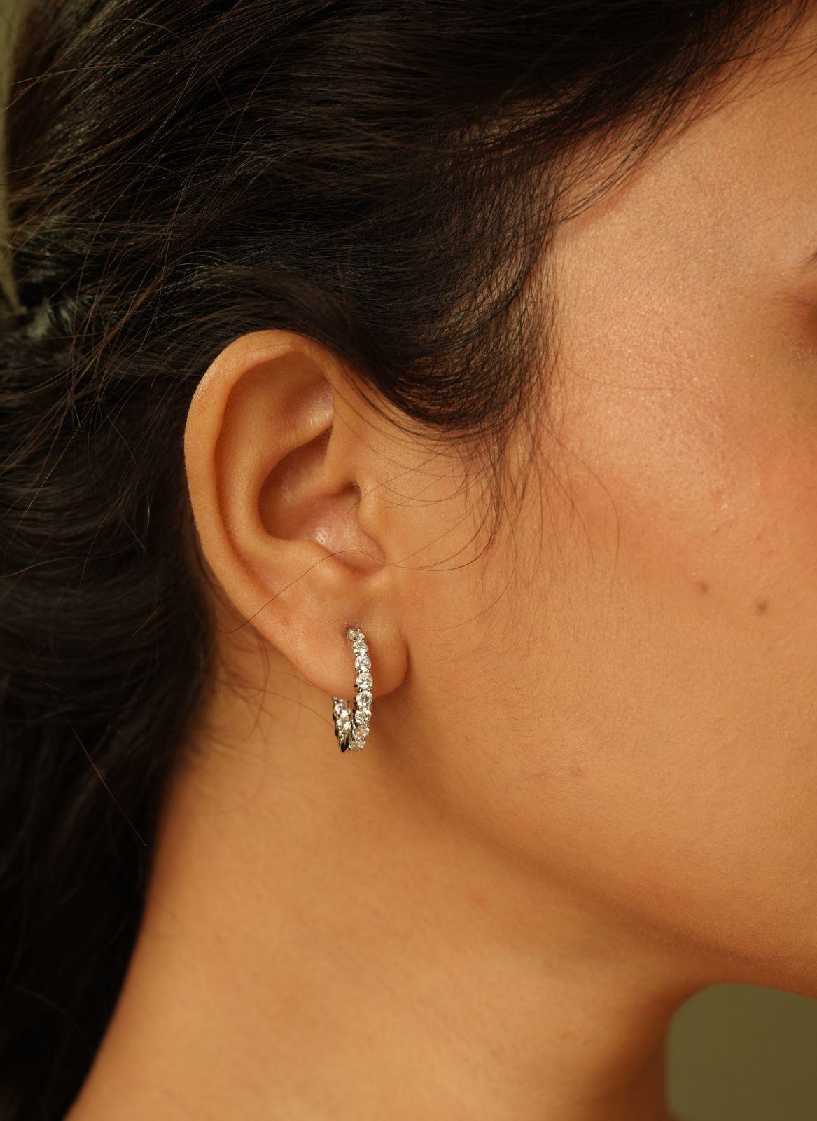 Tiny Diamond Bali’s | Daily Wear | Limited Edition - Attrangi