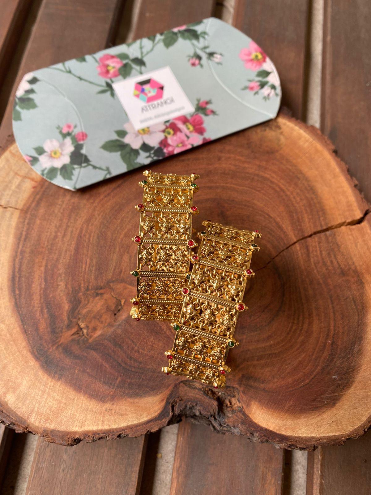 Trishira Gold Paatla Kada | Sone pe Suhaga Collection - Attrangi