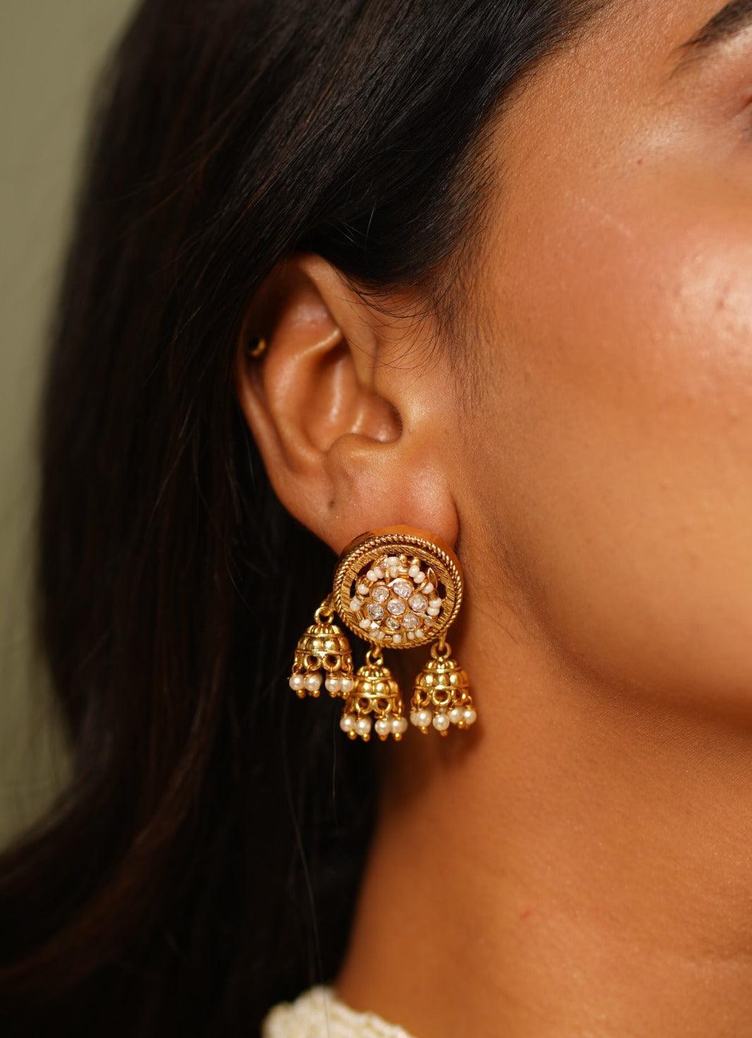 Trishla Gold Polki Set | Sone Pe Suhaga Collection - Attrangi