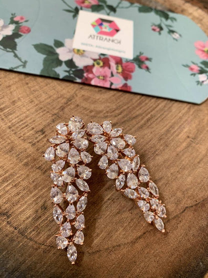Stiff Pear Drop Earrings