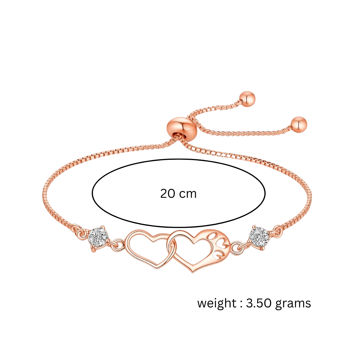 Silver Plated Promise Love Bracelet