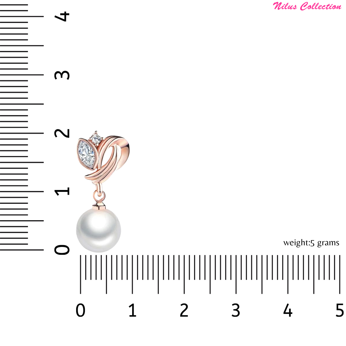 Simulated Pearl Drop Earrings
