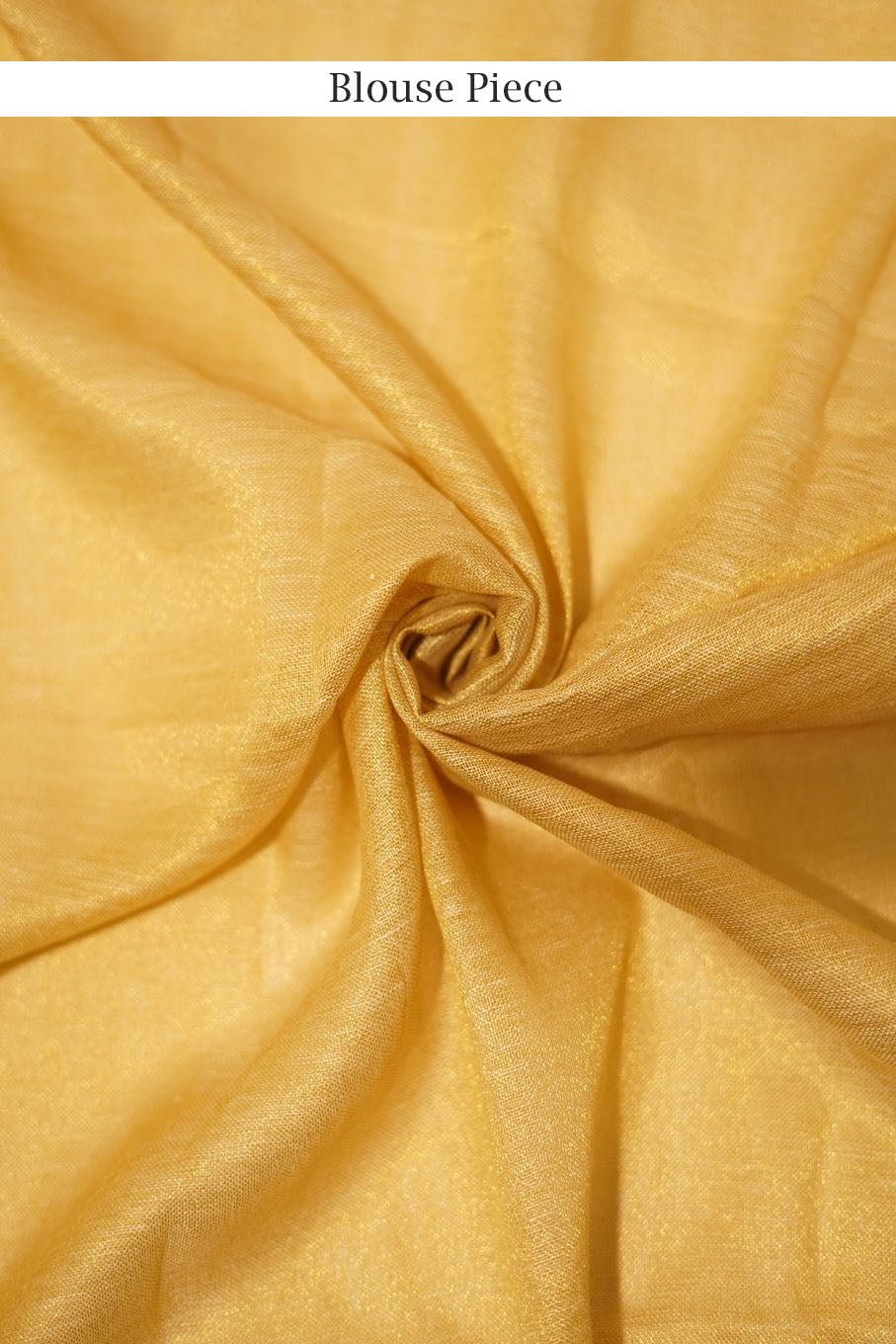 Teejh Laboni White & Gold Linen Saree