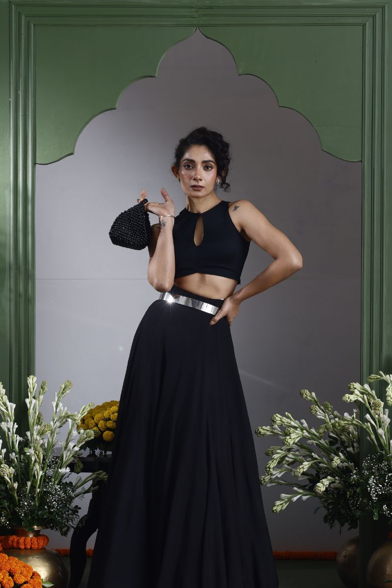AMYRA - Zia Black Purse